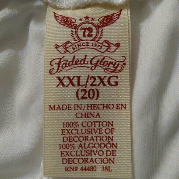 Faded Glory size XX L / 2x g - 20 white mini skirt - Picture 4 of 7